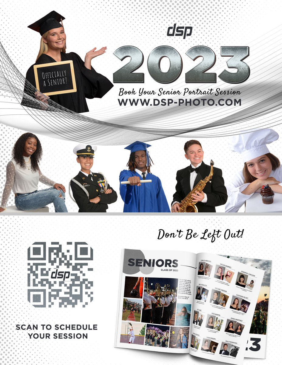 Class of 2023, don’t forget to book your Senior picture appointment with Dean Stewart Photography! The deadline is October 29, 2022. <a href="/Mainlandhigh/">Mainland High School</a>