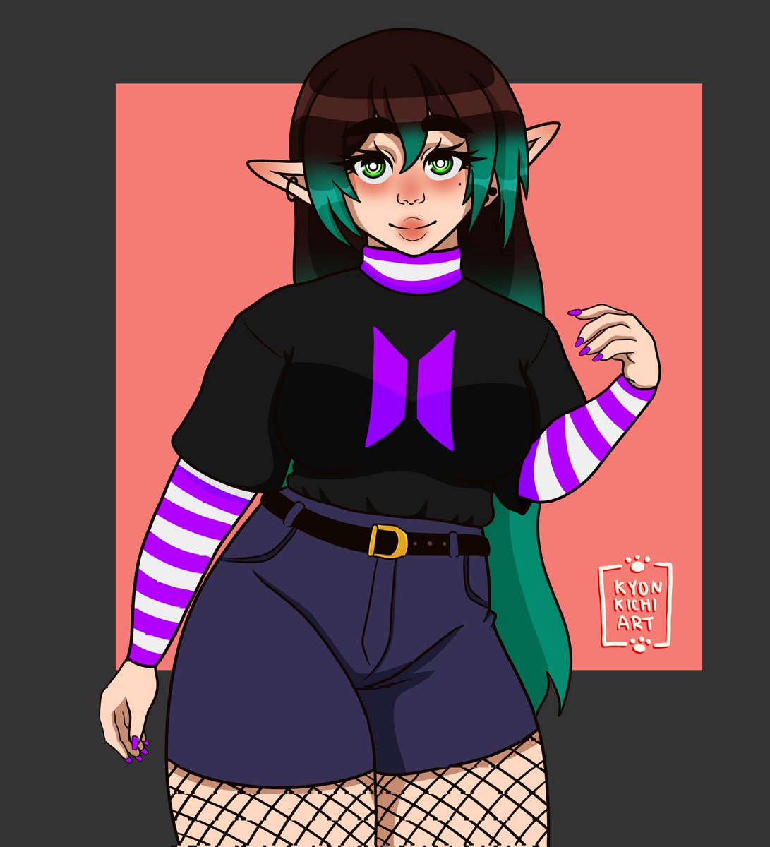 EricaMC14's tweet photo. โค๏ธMy Ideal Selfโค๏ธ
If I could look like anything, I would wanna look like this๐ฅฐ๐
I did this as a trend on Tiktok๐
#art #digitalart #anime #internetpersona #mypersona https://t.co/JMW65phSN7