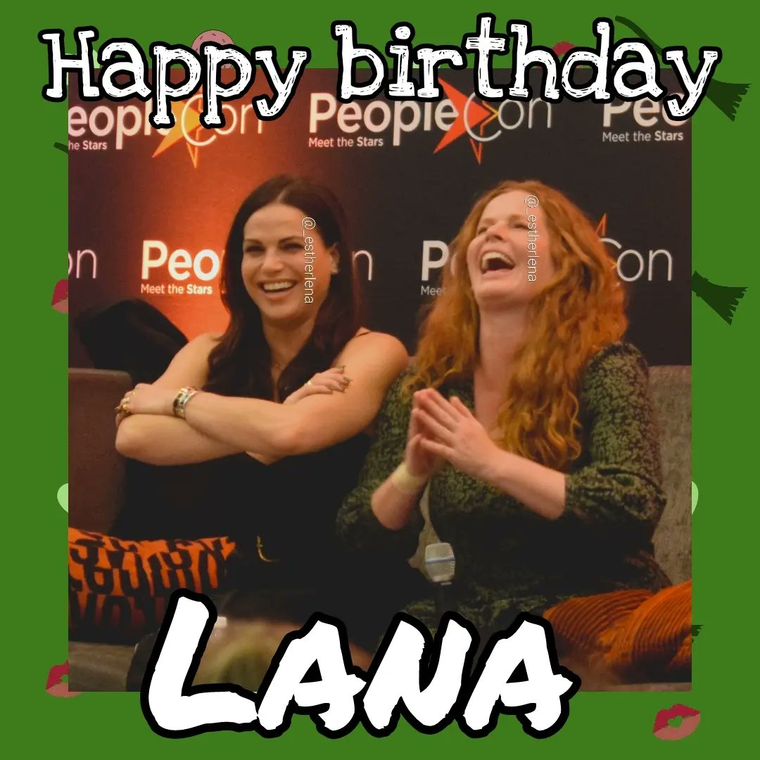_team_lana's tweet photo. It's the 15th of July and you all know what this means. The one and only @LanaParrilla is having her birthday 🎂  Wishing you a beautiful wicked and regal day with all your loved ones around you 🥳🎉

For this day enjoy some new #bexana pictures I made during #Thec4 @bexmader https://t.co/yhQS2amqFW