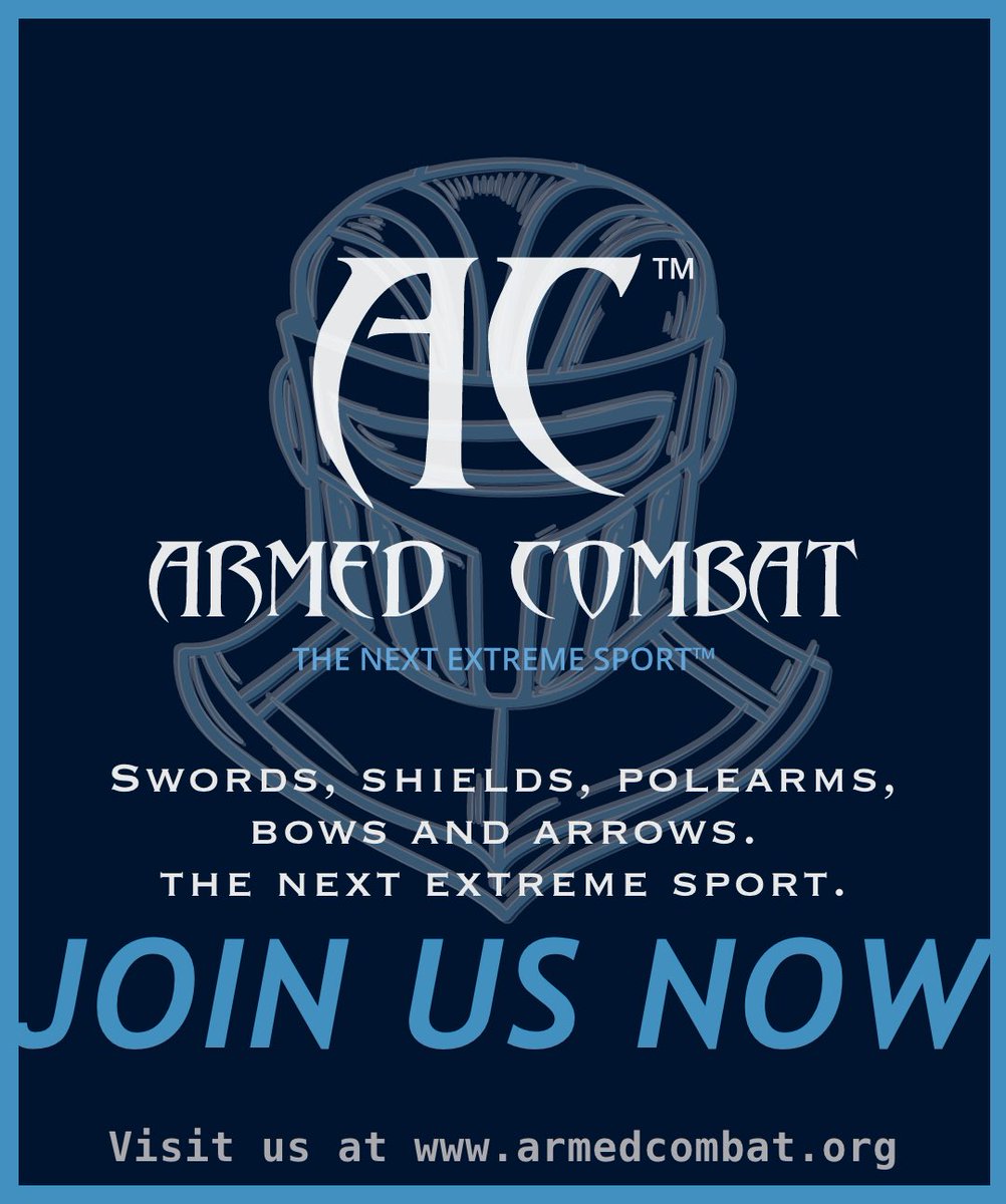 armed_combat's tweet image. Swords, shields, spears, bows and arrows: the next extreme sport.

armedcombat.org
Join the battle today in your area!