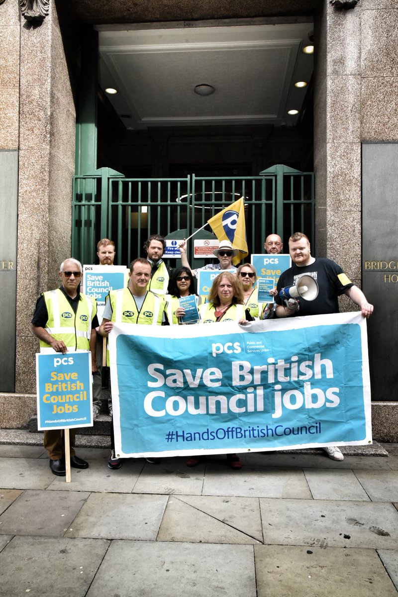 pcs_union's tweet photo. Is @EwartBiggs against the privatisation/outsourcing of jobs at @BritishCouncil? #desertislanddiscs #HandsOffBritishCouncil https://t.co/BFp2KzkAyx