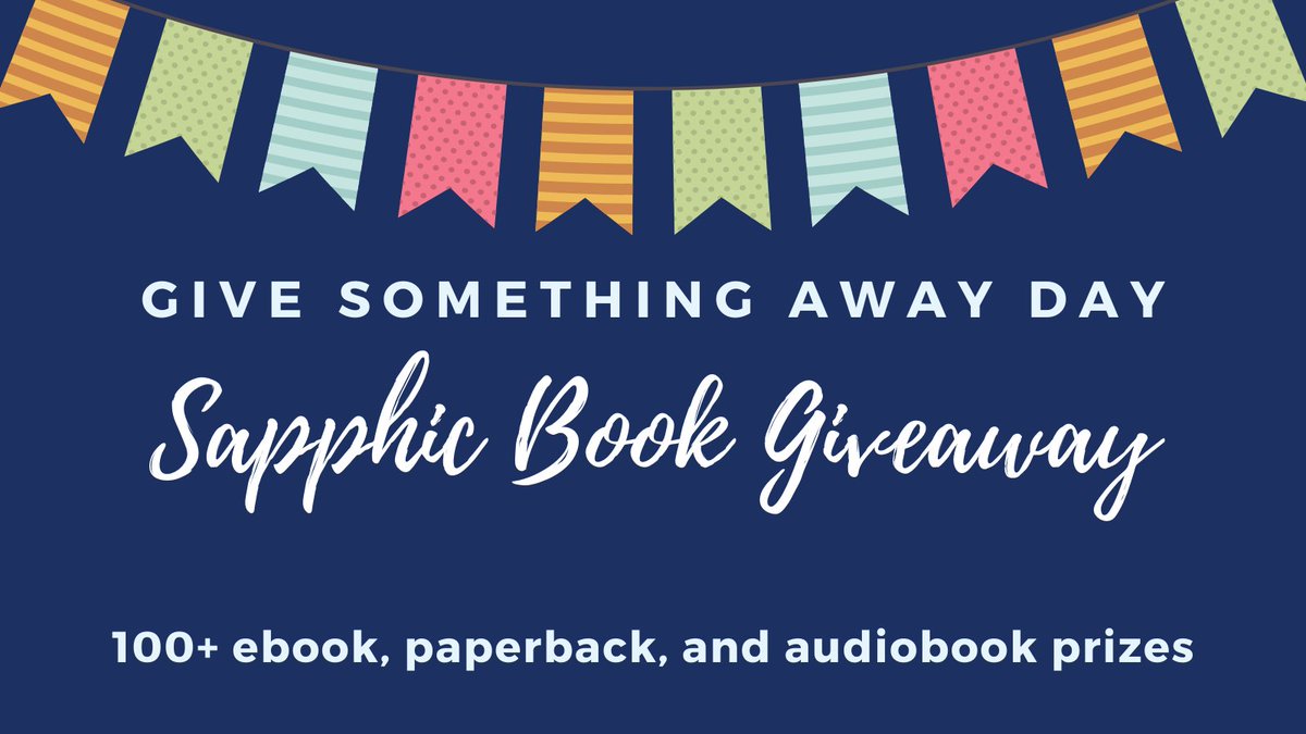 JaeFiction's tweet photo. For Give Something Away Day, 50 authors of #sapphicbooks have put together a huge #bookgiveaway with 100+ book prizes for you! 

To enter the giveaway, head over to my website: https://t.co/FnK9ssyQ8R https://t.co/SUgpoTZp96