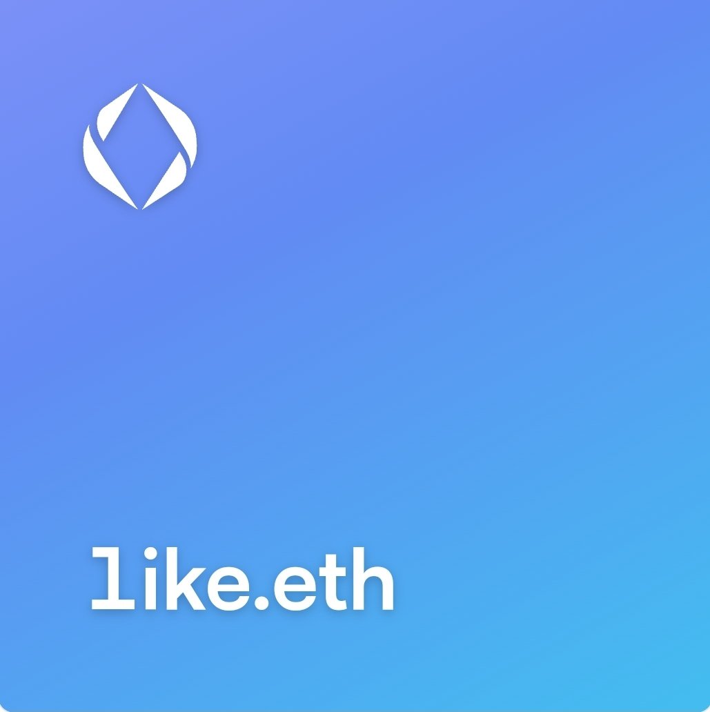 1ike.eth make your offers
opensea.io/assets/ethereu…
#ens #ensdomains