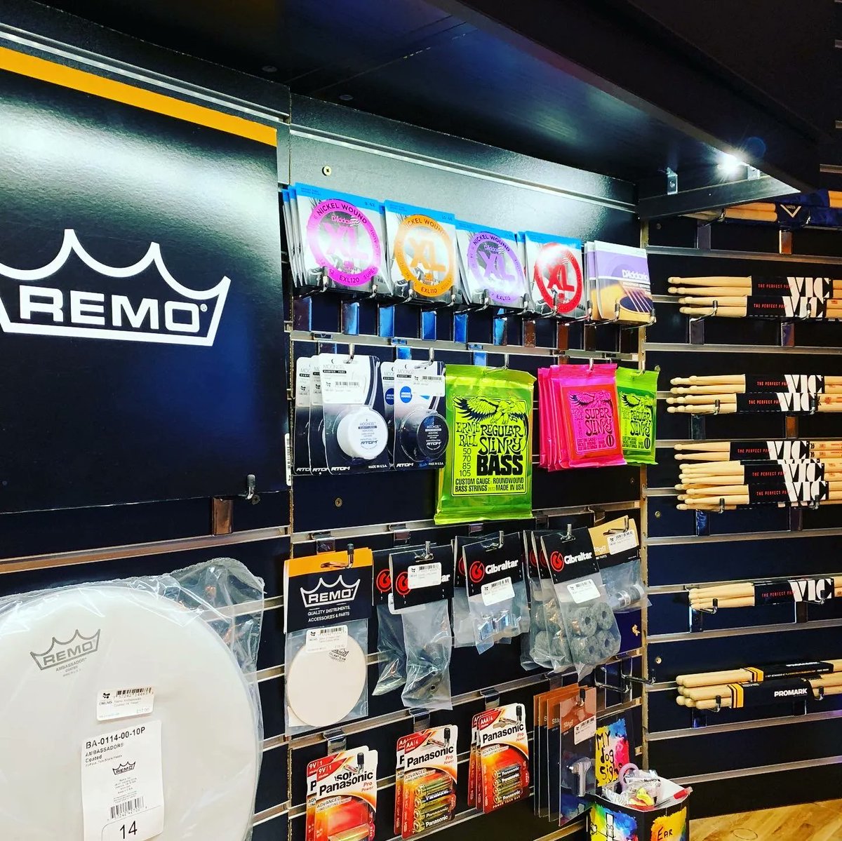 Forgotten something? No problemo!
Our spares shop have most things you'll need for a practise or any upcoming gigs. Strings, stickers, heads, cables plus loads more! Feel free to send us a message before your next rehearsal to see what we stock 🥁 🎸 

#casematesstudios