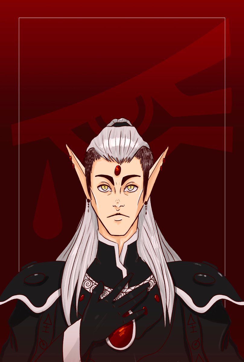 odoroshi_art's tweet photo. returning to tradition and posting a farseer portrait i did a bit ago for a friend as recompense for almost completely forgetting this account existed. ✨ https://t.co/aNLIwJYy0v