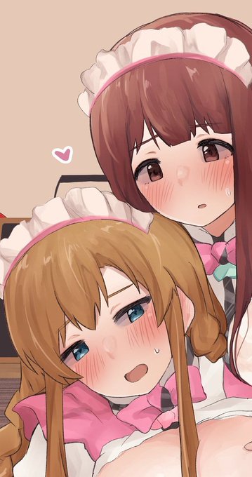 くま乳業さんのアイマス合同誌に再び連行されました!僕の罪状は百合えっちですよ〜 #アイマス母乳合同2 # 