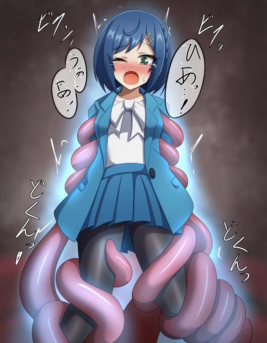 skebより、キュアスパイシーさんエナドレピンチ。この前のキュアプレシャスと同シチュで。 