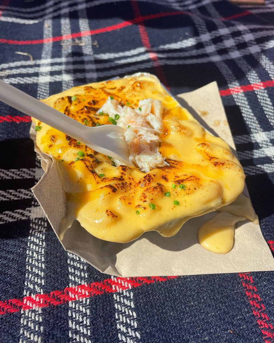 Crab mac &amp; cheese by @shrimpwreck

#edinburgh  #edinburghfoodguide #edinburghstreetfood #edinburghmarket #edinburghmarkets