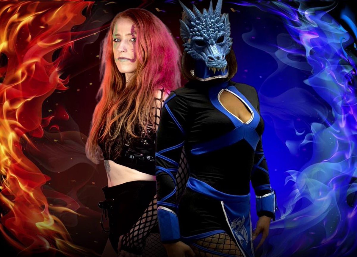 A girl and her dragon 🐉 hitting the scene near you soon 💪🏻🔥🐲