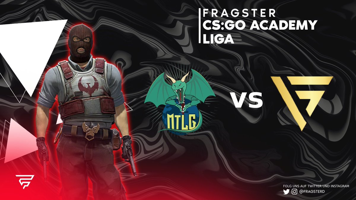 FragsterD's tweet photo. Die Fragster CS:GO Academy Liga geht heute weiter!

Es spielen: #MTLG vs @V1SDIVINAeSport 
Cast: @M0nk3y_aut 
🔗: https://t.co/83KSYACBfm_fragster_de_cs2

#FragsterAcademyLiga https://t.co/ms9TOrMGRy
