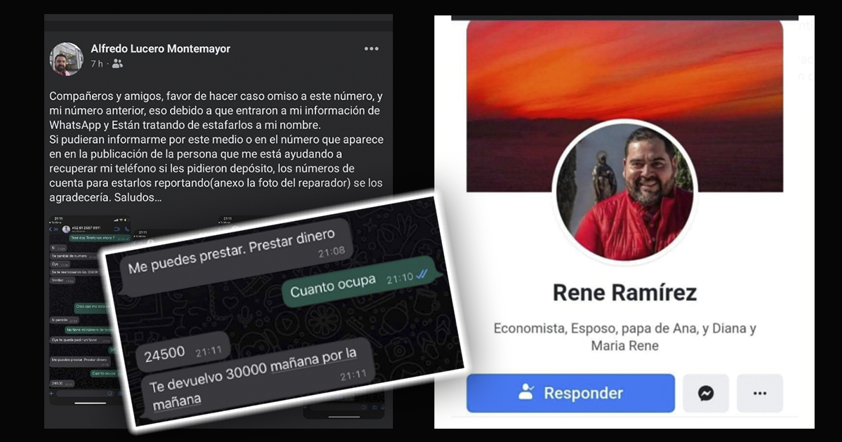 Hackean redes de mensajería instantánea e intentan robar identidad a funcionarios municipales
bit.ly/3o2Z7Ir
#PiedrasNegras #Extorsión #Funcionarios