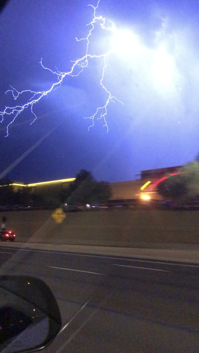 🌩 Thanks to our viewers for sharing these photos from Valley lightning storms last night! #abc15wx