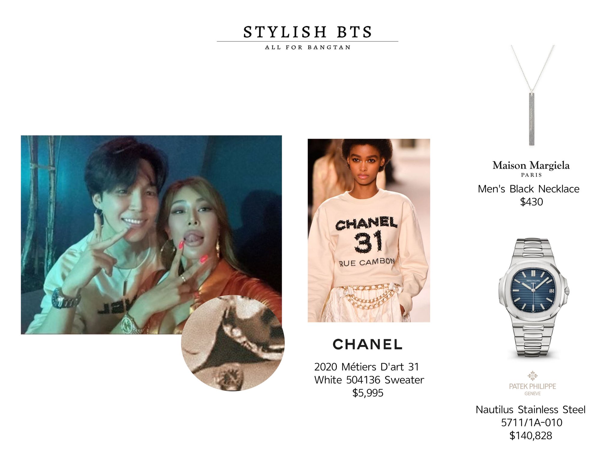 𝟏𝟑 on X: there's something so hot about jimin's expensive af watch  collection  / X