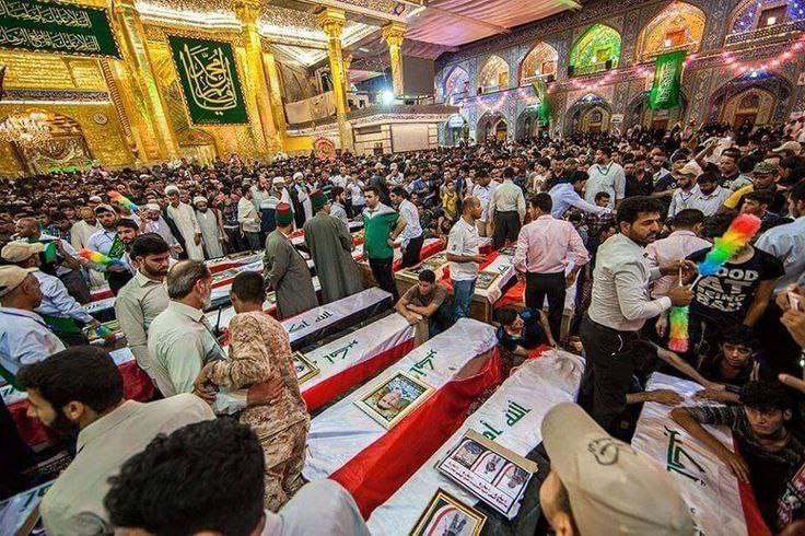 دمائكم امانة في اعناقنا
وتعسا لكل من ينكر فضلكم