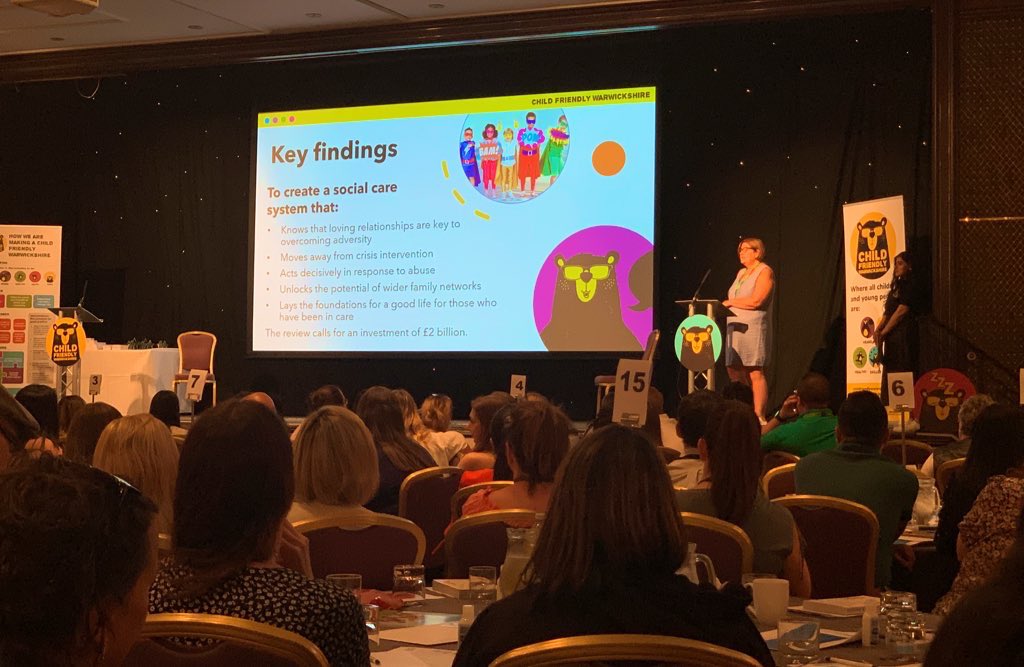 Time to reflect on the <a href="/reviewCSC/">The independent review of children's social care</a> &amp; how we can continue to improve the help and support for children &amp; families in Warwickshire with family help, family networks &amp; safety plans and transform care &amp; the care experience 💚🐻

#ChildFriendlyWarwickshire #JustCare #LoveinSocialWork