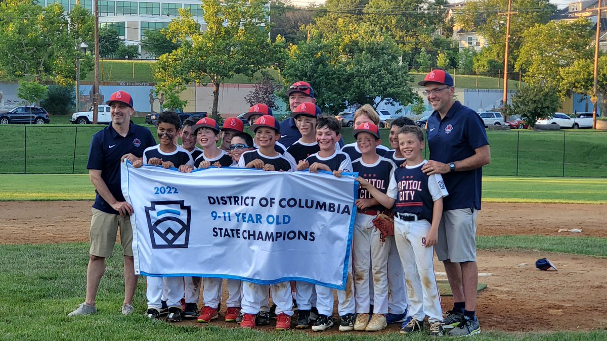 D2Diedrich's tweet photo. @CapCityLLDC 11u champs with 11-1 win, going to regionals. Congrats, team! https://t.co/6uEyCgy0zr