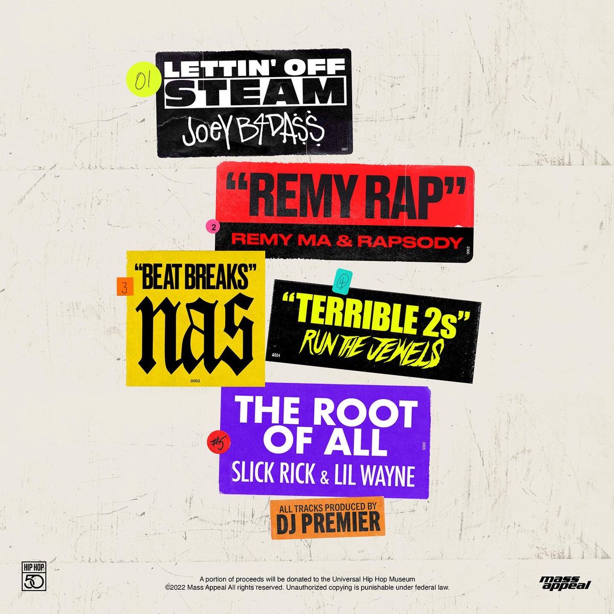 NovianStarship's tweet photo. 5 new DJ Premier songs out now. @REALDJPREMIER @Nas @LilTunechi @joeyBADASS @RealRemyMa @therulernyc @rapsody @MassAppeal https://t.co/XRLK70uzjY