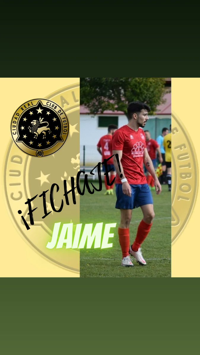 Fichaje. Jugador de banda con profundidad, toda una ayuda en ataque. ¡Enhorabuena!
#ciudadreal #ciudadrealcf #futbol