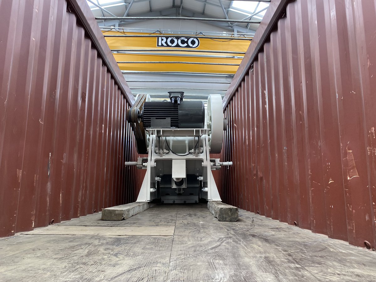 BallytrainPlant's tweet photo. Nordberg C100 Jaw Crusher loaded upโฆ.next stop South America ๐ ๐ช๐ป @MetsoOutotec
#metso #nordberg #jawcrusher #c100 #basejawcrusher #crushingandscreening #staticcrusher https://t.co/fKQUCOjjbF