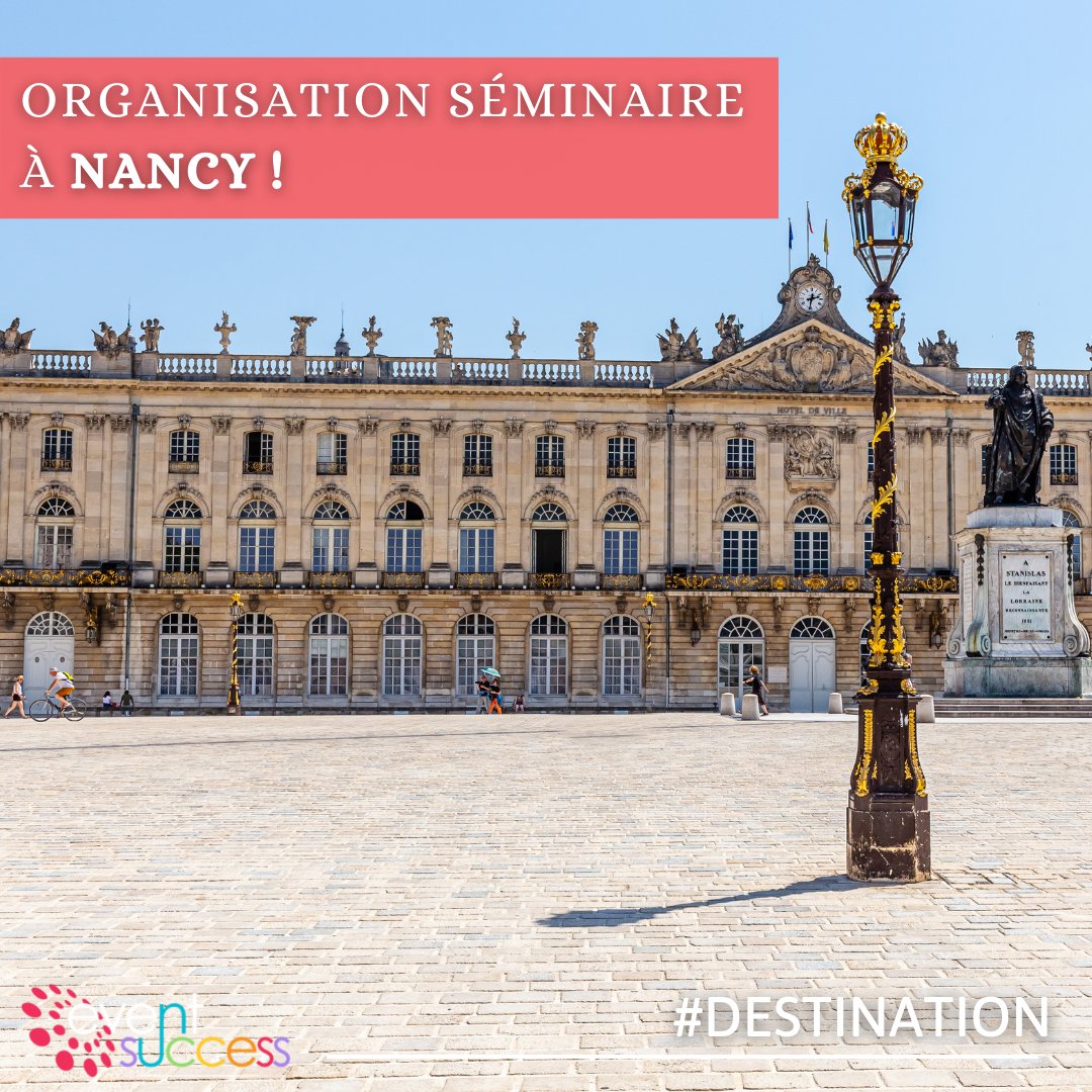 EventSuccessFR's tweet image. Event Success, vous propose de profiter de la riche culture de la capitale historique de la Lorraine.

LES 3 + POUR L’ORGANISATION DE CONVENTIONS OU SÉMINAIRES EN MEURTHE ET MOSELLE

➡️Facilité d’accès via le nord
➡️Une destination peu connue
➡️Un centre des congrès efficace