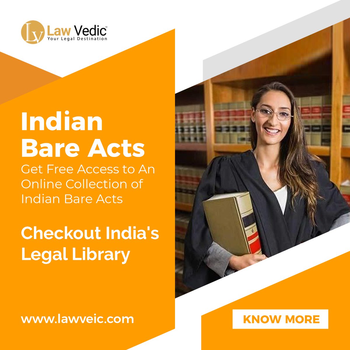 LawVedic's tweet photo. Indian Bare Acts            
Get Free Access to An Online Collection of Indian Bare Acts 
Get the Legal Services Now: +91-92894-31392 or Know More: https://t.co/3cb25H3pHF
#lawvedic #justice #criminallawyers #solution #advice #forum #attorney #consultation #lawyers #legaladvice https://t.co/1BWi3E6RI6