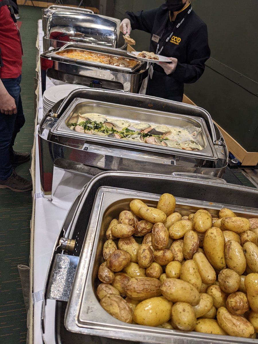 takanory's tweet image. Lunch!! #EuroPython2022