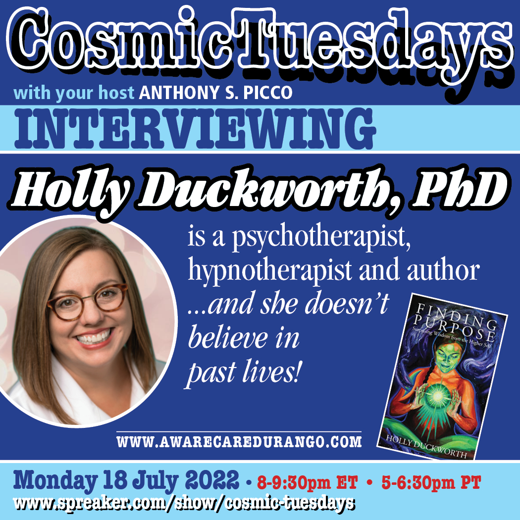 aspicco's tweet photo. JOIN US THIS COMING MONDAY!
July 18th, 2022
This person, Holly Duckworth, and her book are quite interesting! Worth a listen. https://t.co/Pn4x4XZvE0
