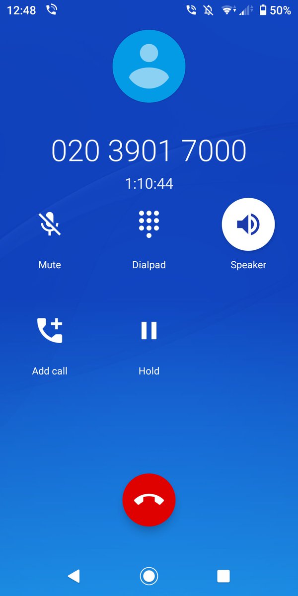 dippy_rascal's tweet photo. Hi @AskPayPal, I've now been on hold for 1hr and 10 mins. Is anyone actually in today to answer? https://t.co/Au3NVhKiPM