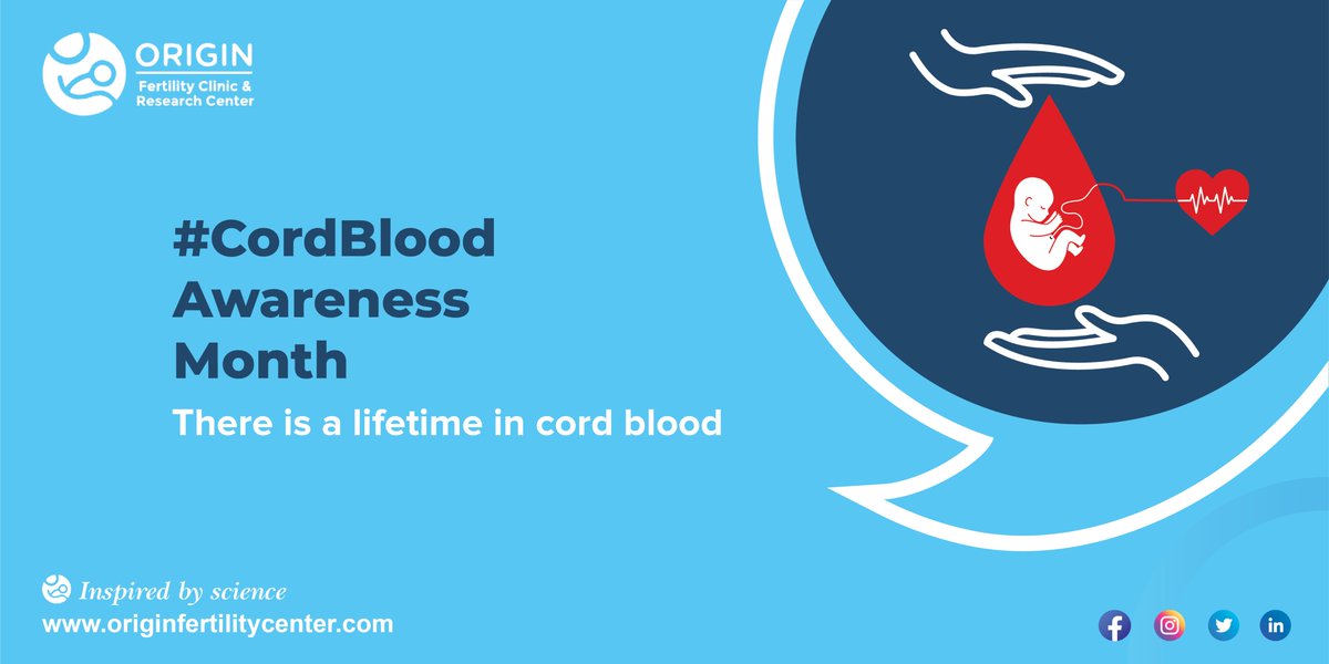This Cord Blood Awareness Month, let’s take our hats off to the stem cells that power the umbilical cord.

#originfertility #hyderabad #drrinkee #fertility #infertility #ivf #ttc #pregnancy #ivfjourney #pcos #health #fertilitytreatment #iui #ivfsuccess #baby #pregnant
