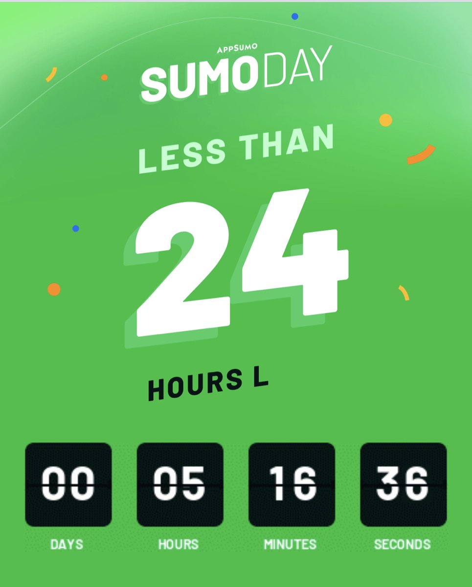 mustafaergisi's tweet photo. Almost over, folks!⌛️
You have 5 hours left to get AI2sql deal.
With AI2sql, engineers and non-engineers can easily write efficient, error-free SQL queries without knowing SQL.
Make sure you don't miss out! https://t.co/0xF4cV2Huo
#AppSumo #sumoling #SQL @AppSumo @noahkagan https://t.co/WqXCVZFS4K