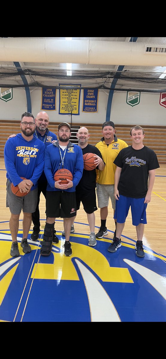 22-23 Jefferson Basketball Staff. Pride. Passion and Professionalism