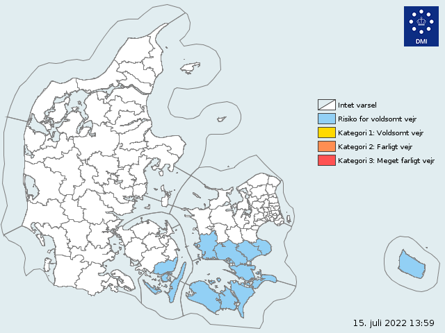 dmidk's tweet photo. DMI risiko for kraftig regn og torden : https://t.co/7kpLEKDU6b https://t.co/ePWrPwHxzS