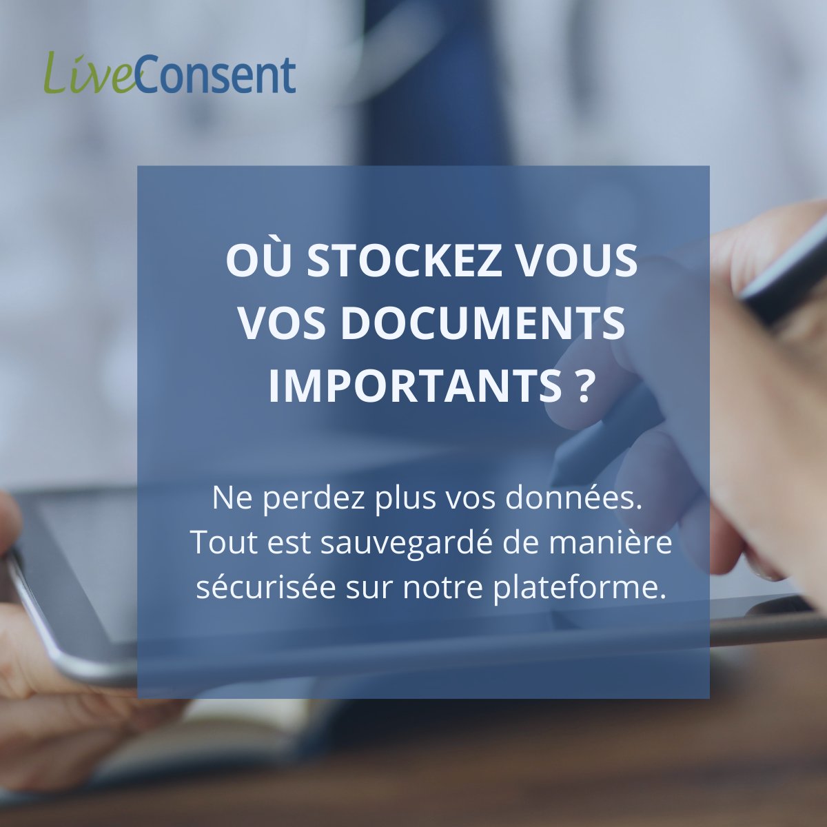 Découvrez notre coffre-fort en ligne. ✨📲

#liveconsent #signatureélectronique