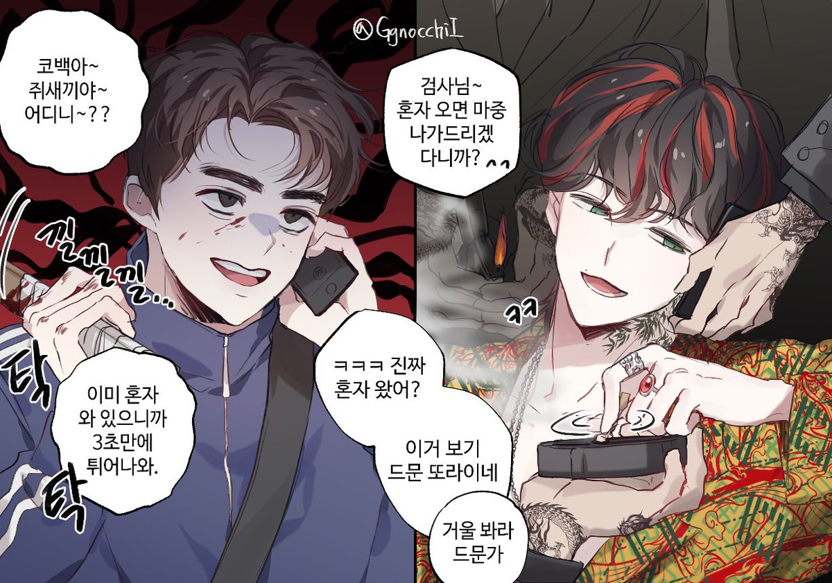 진정 vs 코백
🚬