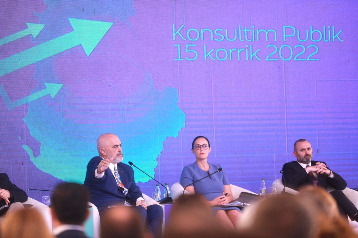 Rama: Amnesty for emigrants’ money paid in black by European partners- en.ata.gov.al/2022/07/15/ram…