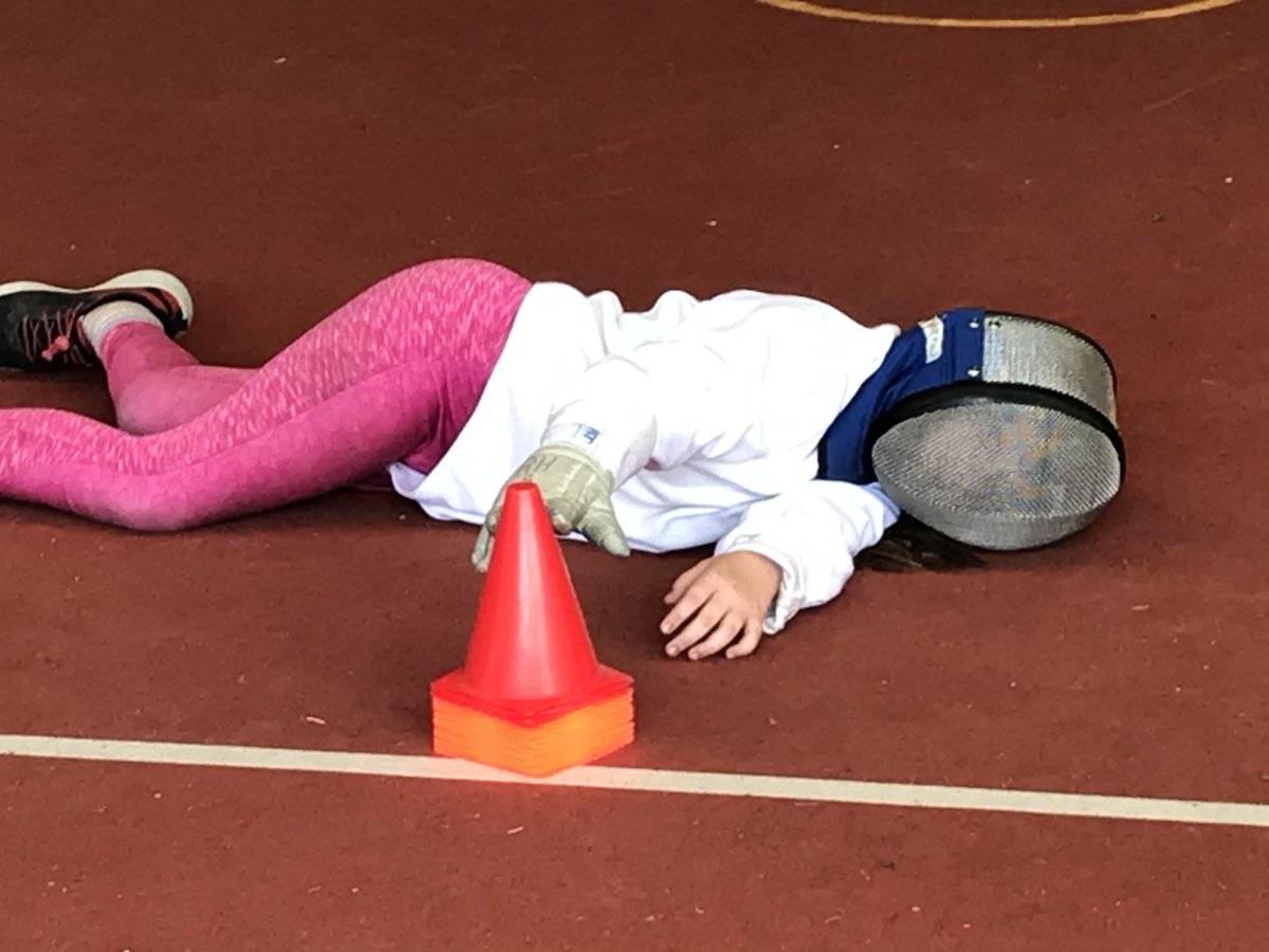 When fencing is exhausting!

#pgl2022