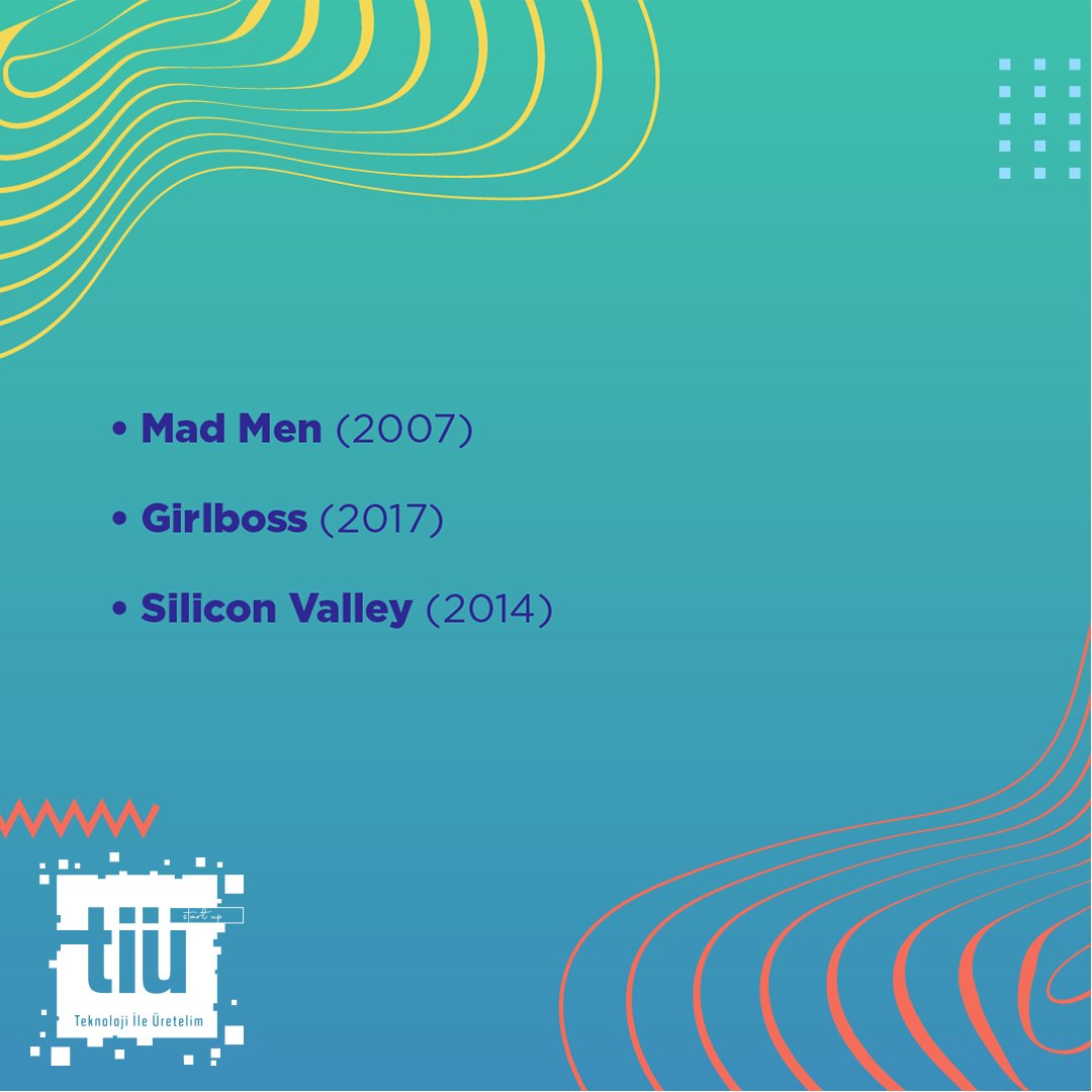 Girişimcilerin mutlaka izlemesi gereken 3 diziyi sizler için derledik🙂
#TeknolojiİleÜretelim #MadMen #Girlboss #SiliconValley