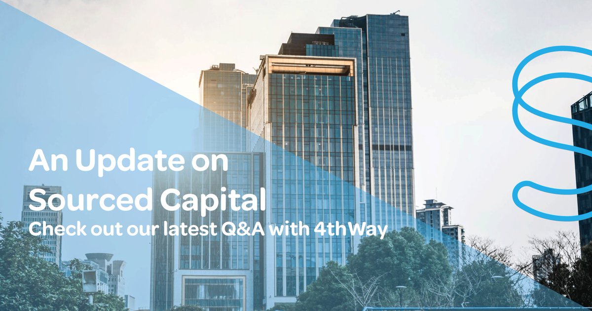 Keeping you updated!

Check out our recent Q&amp;A with 4thWay showcasing an insight into what's been happening at Sourced Capital recently.

Keep your eyes peeled for our next upcoming projects! Make sure to check out the link below
4thway.co.uk/news/an-update…