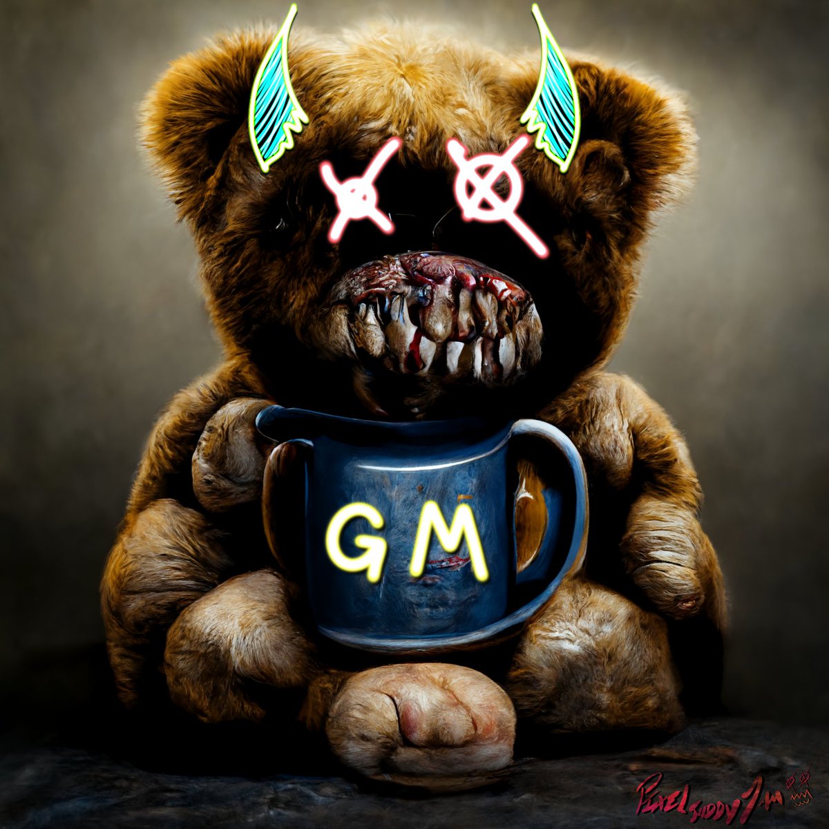 PixelBuddyJam's tweet photo. Good Morning 😈 https://t.co/kmV2pV1cHr