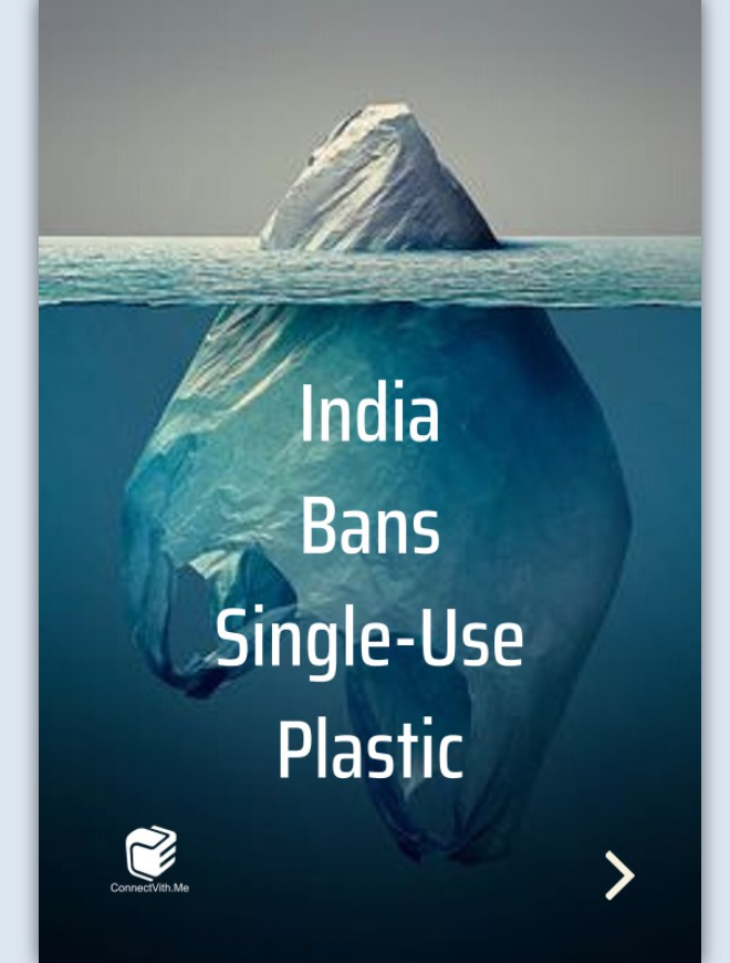 Hola_Card's tweet photo. India generates around 2.4 lakhs tons of single-use plastic annually. And features in the top 100 countries of single-use plastic waste generation.
Let’s support the Indian govt.’s initiative to ban single-use plastic for mother nature.
#Avoidplastic #Nature #ecofriendly #India https://t.co/hhaLWwmMtK