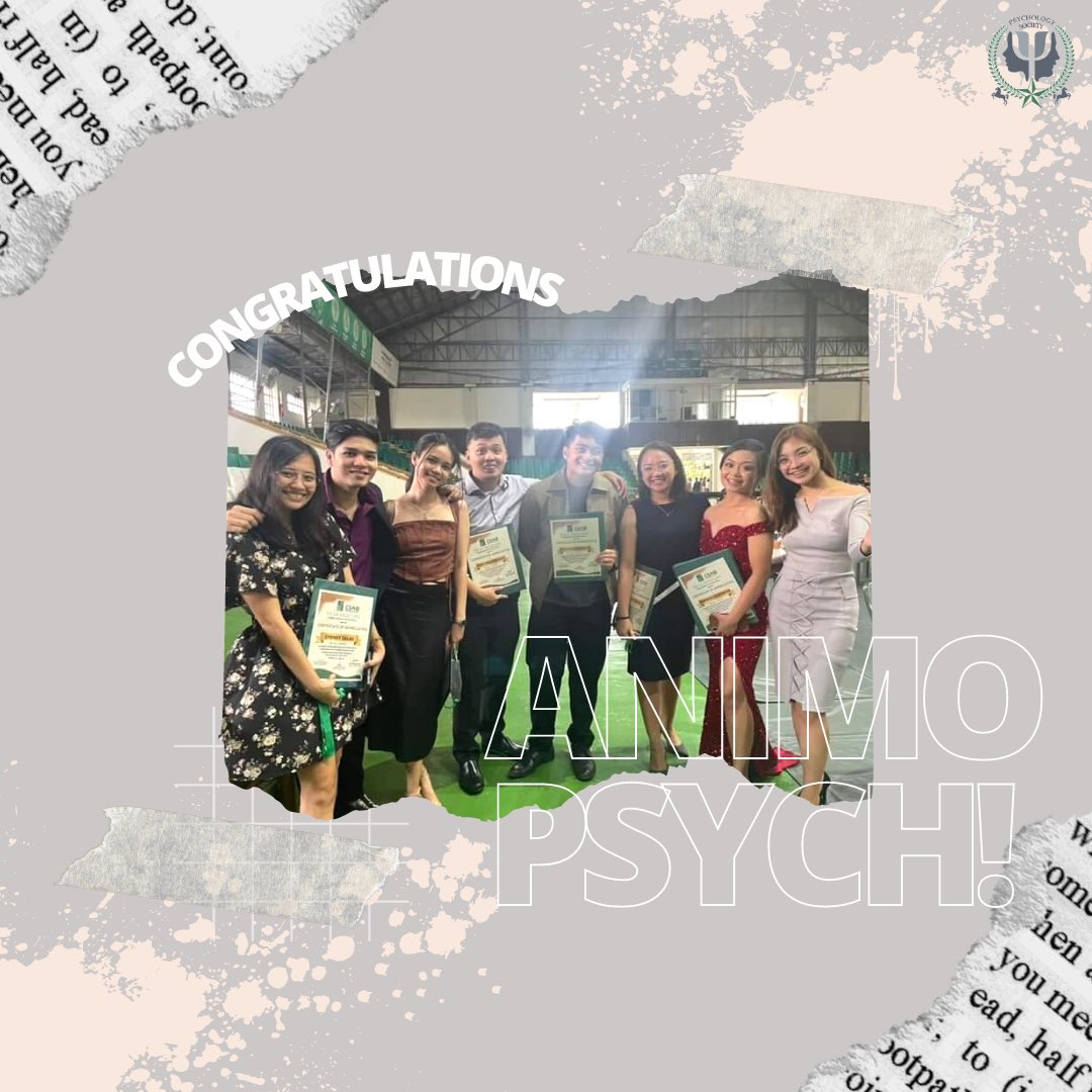 psychsocdlsl's tweet photo. PASSION. SERVICE. PURPOSE.🦋

We, Psychology Society, are so pleased to see 4th Year Psychology student leaders accomplishing great things. We could never be more confident in your ability to take it to the next level as you spread your wings further.

#AnimoPsych ✊💙 https://t.co/1jVAskOWhm