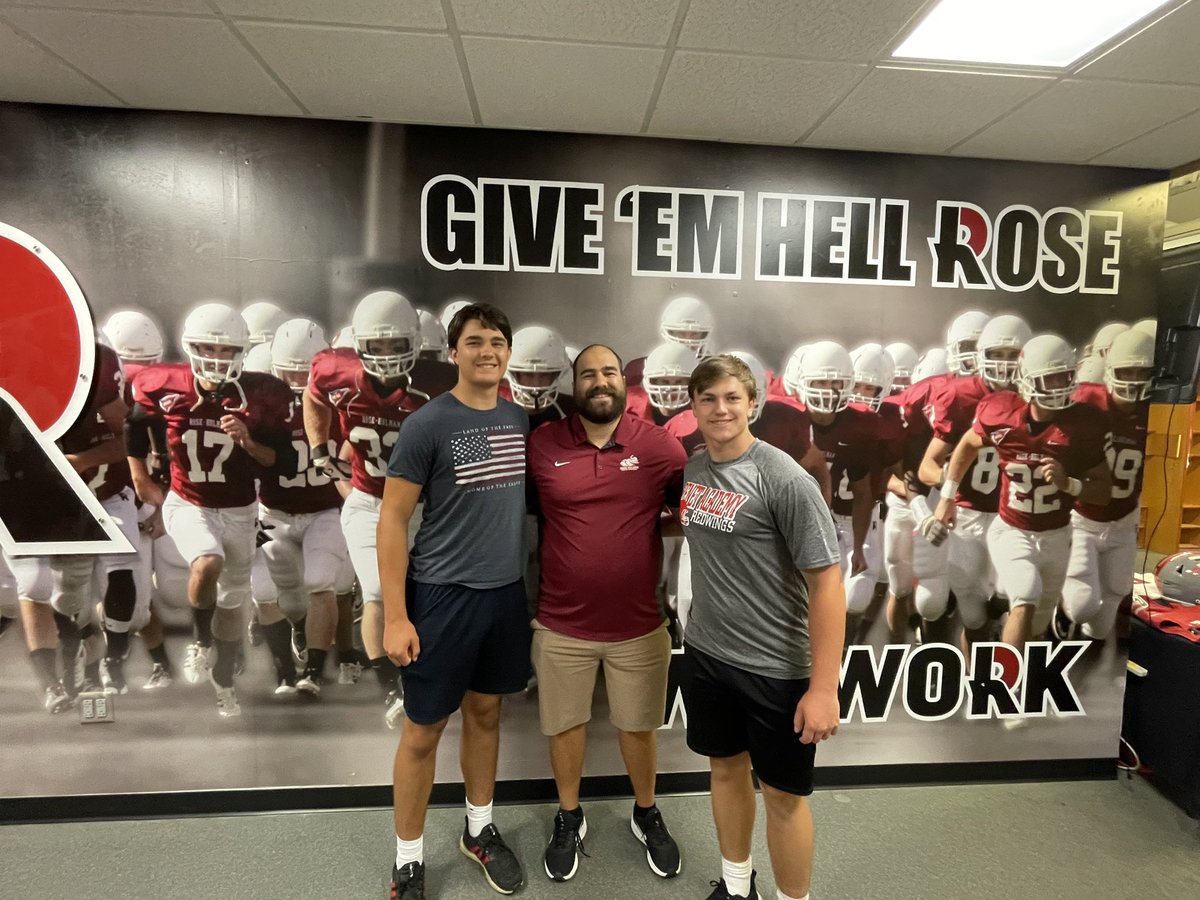 Had a great time at Rose-Hulman Institute of Technology. Thank you to <a href="/Coach_Stanton1/">Jeffrey Stanton</a> and <a href="/CoachSokolRHIT/">Jeff Sokol</a> for having me.