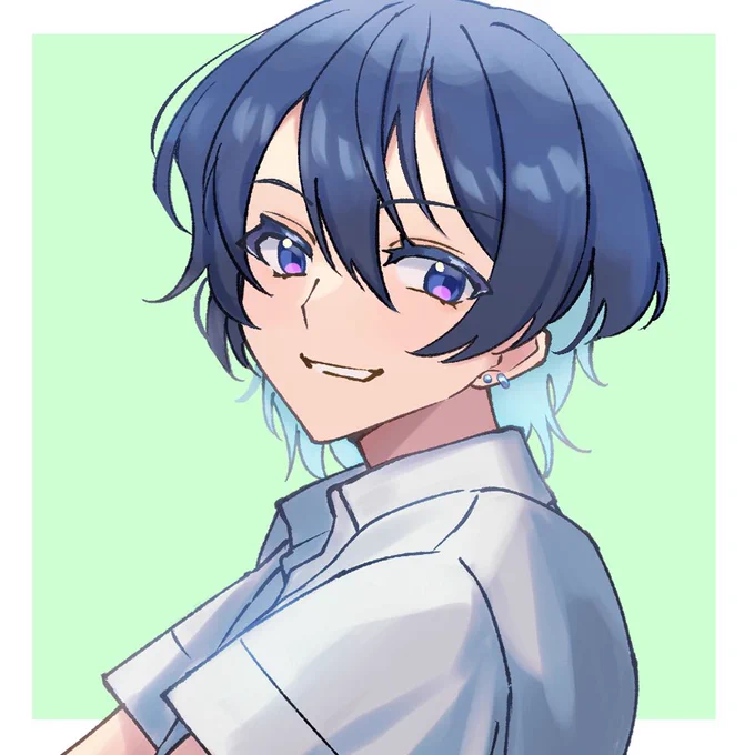 『Bye-Bye Summer Days』に連れてく探索者描いてたんだけど、うっかりPLの趣味を詰め込みすぎてしまったことをここに懺悔致します 動画配信が趣味の男子高校生くん( ◜◡◝ ) 