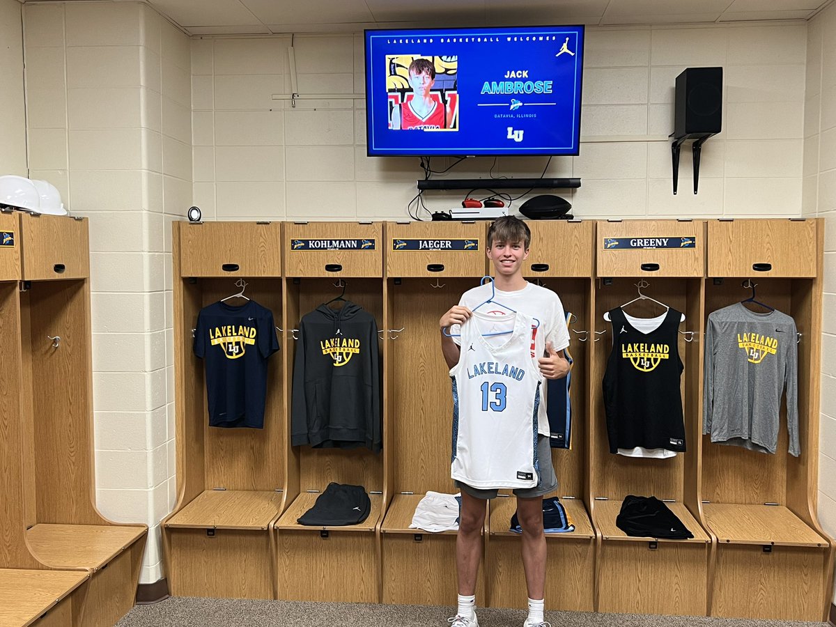 Great visit with Coach Schroeder and his staff at Lakeland University. I am blessed to have received an offer to continue playing basketball in college. Thank you.  <a href="/M14Hoops_Boys/">Team M-XIV Boys</a> <a href="/PrepHoopsIL/">Prep Hoops Illinois</a> <a href="/ILHoopProspects/">Illinois Hoop Prospects</a> <a href="/chilandprephoop/">Chicagoland PrepHoop</a> <a href="/scottybscout/">Scott Burgess</a> <a href="/BataviaBBBall/">Batavia Basketball</a>