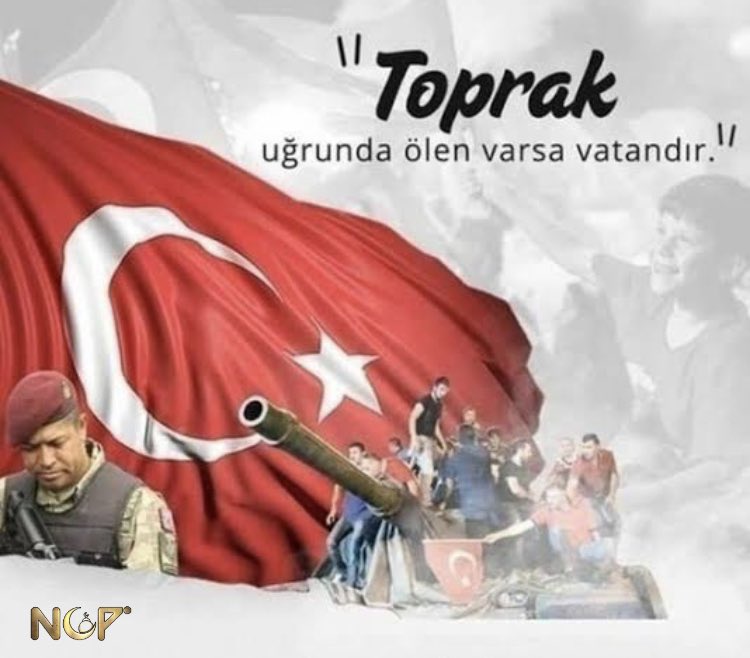 Vatanı, bağımsızlığı ve istikbali için canını siper eden aziz şehitlerimize Cenab-ı Allah’tan rahmet dileriz. 🇹🇷

#15Temmuz