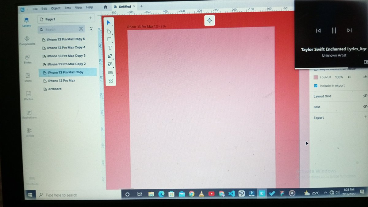 marionbraide_'s tweet image. Taylor swift makes a good companion when designing UI. Have to say, it was enchanting to make my first UI design.
@taylorswift13 @Icons8_Lunacy @MarionBraide #TechBuddySpace #techtwitter #uidesign #UI