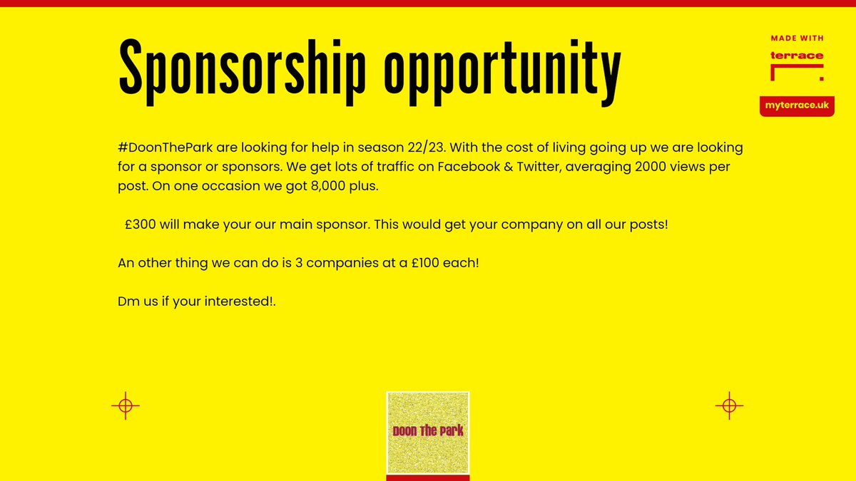 Huge opportunity to get your business out there! 

DM us for more details