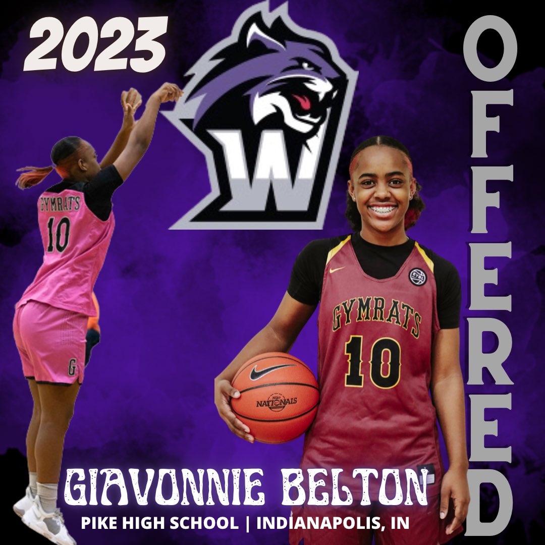 Coach_KHollins's tweet photo. Congrats to NikeLadyGymRats @NikeLadyGymRats 2023 Giavonnie Belton @Giabelton10 from Pike High School (Indianapolis IN) on earning an offer from Wiley College @WileyAthletics https://t.co/fmsPr7247F