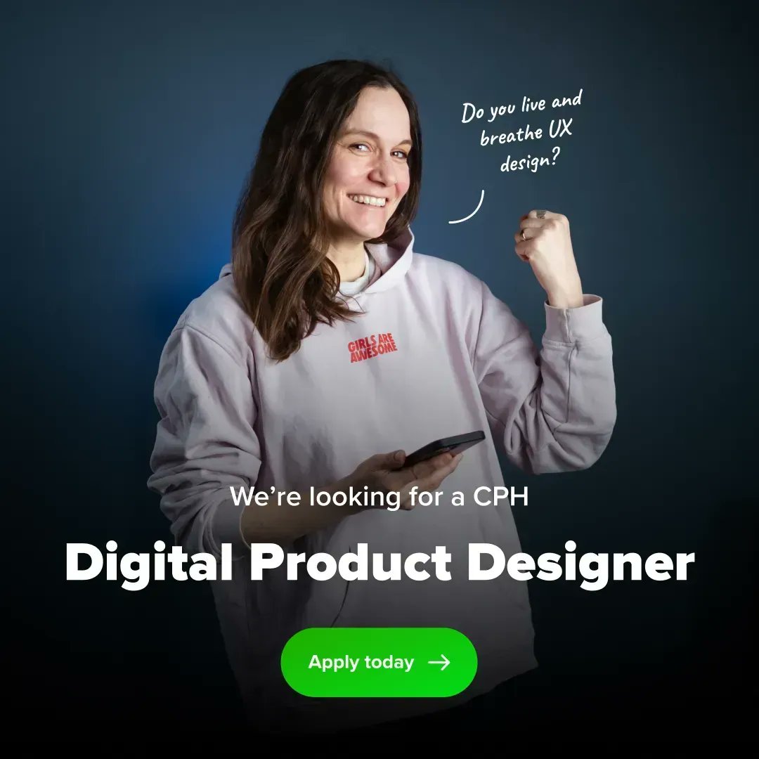eloomiGO's tweet photo. Are you a master of UX design? 🚦 
Join our growing Product team and be at the forefront of innovation with Copenhagen's coolest SaaS company!

See our open positions 👉 https://t.co/wK9BWNIDTw

#WereHiring #JobsinCopenhagen #JobsinLondon #JobsinOrlando #JobsinDusseldorf https://t.co/GfNBKrPULM
