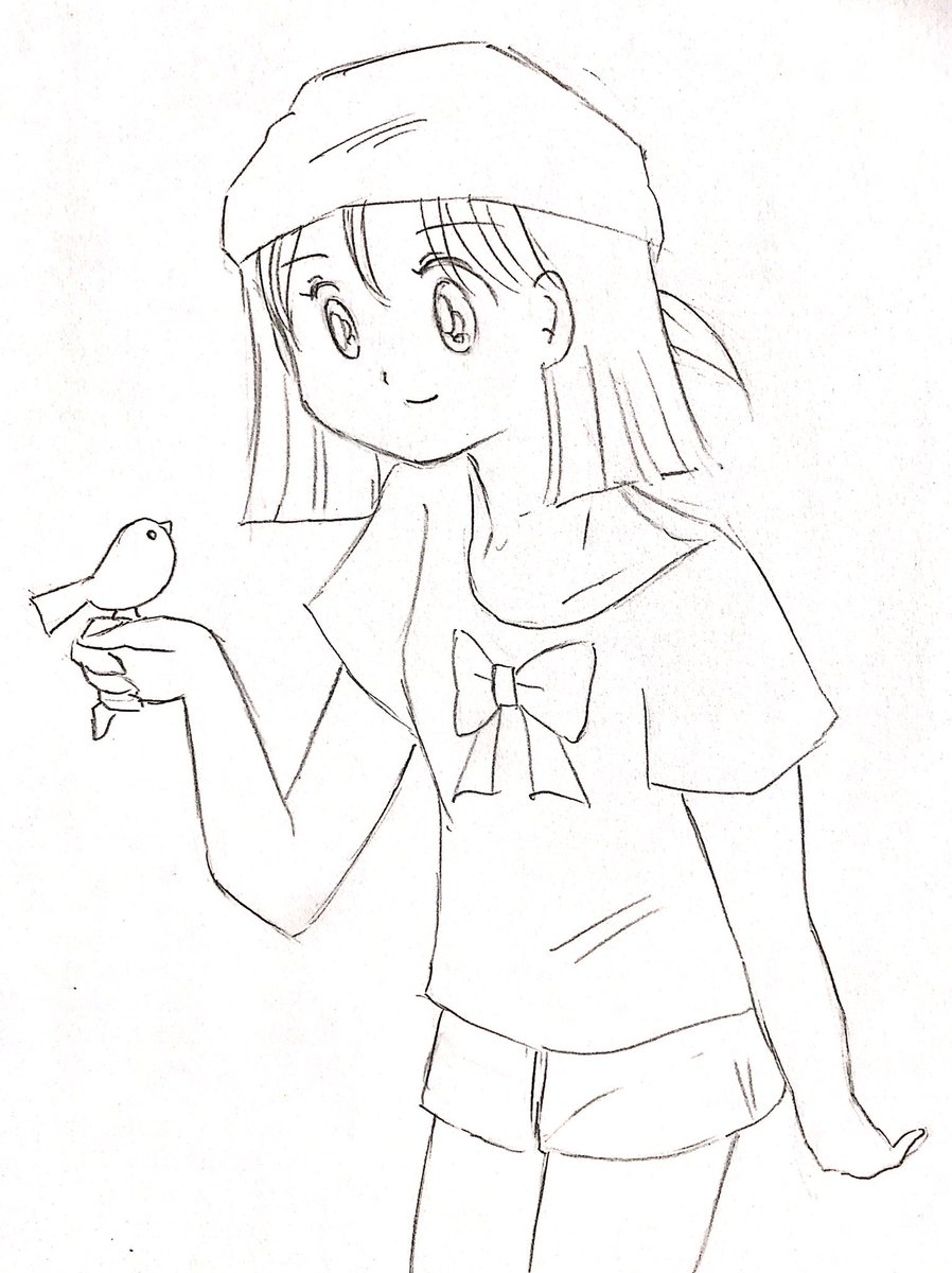おやすみリッカちゃん 
#DQ9 #ドラクエ9 #リッカ #イラスト 